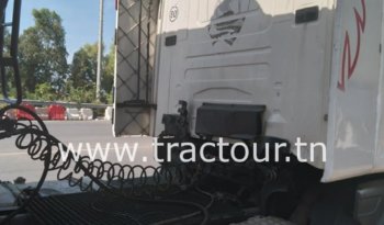 À vendre Tracteur Scania 124G 420 avec semi remorque benne céréalière Sicame complet