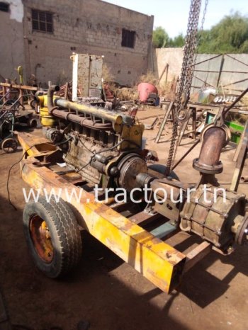 À vendre motopompe Deutz 6 cylindres avec pompe Caprari complet