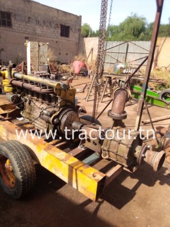 À vendre motopompe Deutz 6 cylindres avec pompe Caprari complet