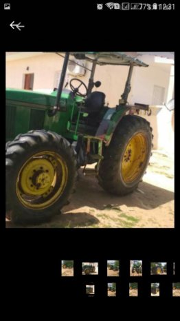 À vendre Tracteur avec cabine John Deere 6205 (2000) complet