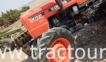 À vendre Tracteur Kubota M7530 complet