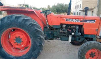 À vendre Tracteur Kubota M7530 complet