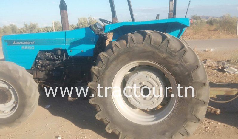 À vendre Tracteur Landini 8860 avec offset 10/20 Simma (2014) complet