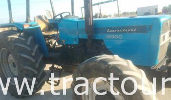 À vendre Tracteur Landini 8860 avec offset 10/20 Simma (2014) complet