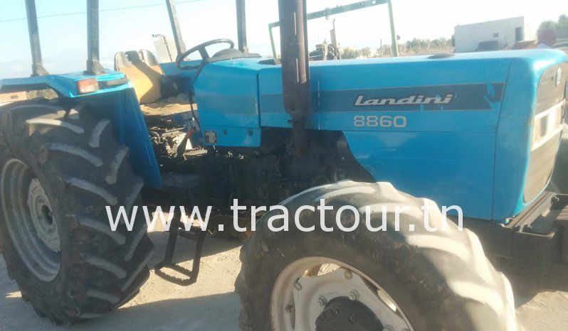 À vendre Tracteur Landini 8860 avec offset 10/20 Simma (2014) complet