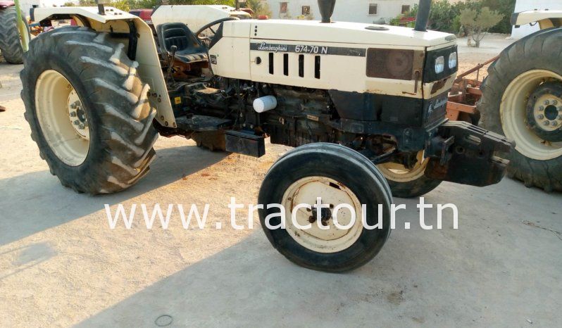 À vendre Tracteur Lamborghini 674-70 N (2004) complet