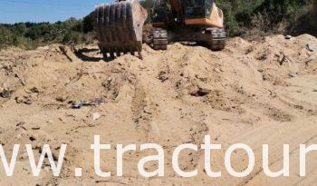 À louer Pelle sur chenilles avec godet Case 350 – 35 tonnes complet