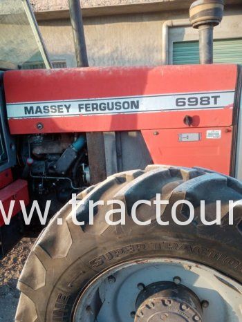 À vendre Tracteur Massey Ferguson 698 avec cover-crop 11/22 Razol complet