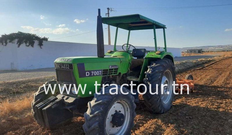 À vendre Tracteur Deutz M 70 07 complet
