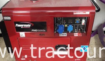 À vendre groupe électrogène monocylindre Groupe électrogène 4.9 kVA complet