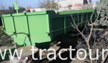 À vendre Semi remorque agricole benne 4 tonnes avec carte grise complet