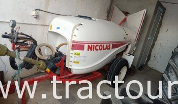 À vendre Atomiseur arboricole Nicolas 1000 litres complet