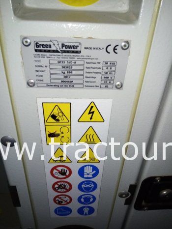 À vendre Groupe électrogène 4 cylindres Deutz 30 kVA complet