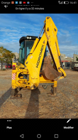 À vendre Tractopelle Hidromek 102B (2010) complet