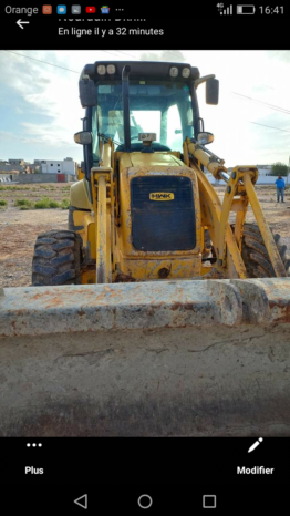 À vendre Tractopelle Hidromek 102B (2010) complet