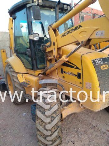 À vendre Tractopelle Hidromek 102B (2010) complet