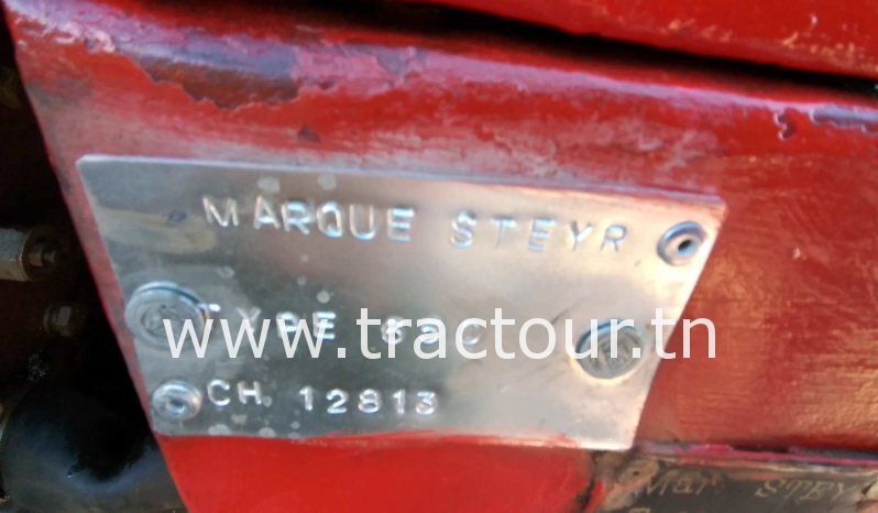 À vendre Tracteur Steyr 650 complet