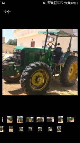 À vendre Tracteur avec cabine John Deere 6225 complet
