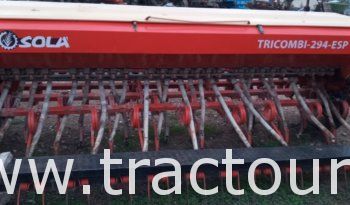 À vendre Semoir combiné (DAP + 9am7 ) à dents Sola TRICOMBI-294-ESP complet