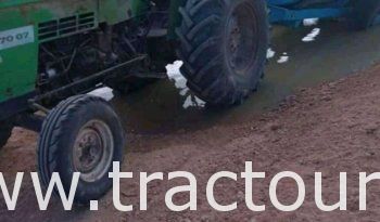 À vendre Tracteur avec matériels Deutz M 70 07 complet
