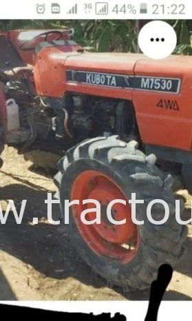 À vendre Tracteur Kubota M7530 (2000) complet