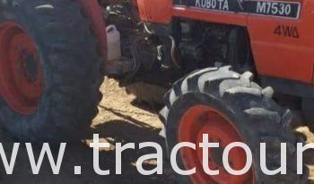 À vendre Tracteur Kubota M7530 (2000) complet