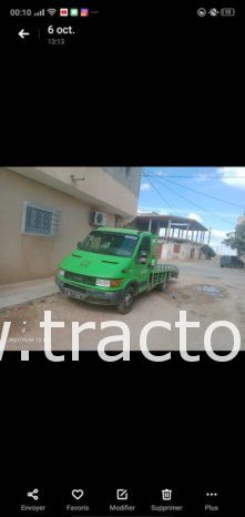 À vendre Camion plateau de remorquage Iveco Daily 35c12 complet