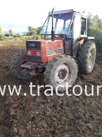 À vendre Tracteur Fiat – New Holland 80-66 avec cover-crop offset 10/20 complet