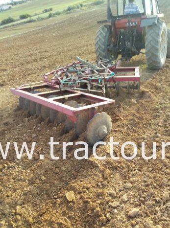 À vendre Tracteur Fiat – New Holland 80-66 avec cover-crop offset 10/20 complet