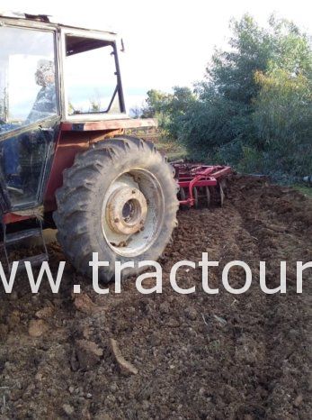 À vendre Tracteur Fiat – New Holland 80-66 avec cover-crop offset 10/20 complet