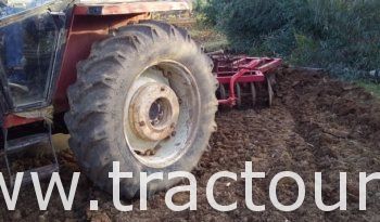 À vendre Tracteur Fiat – New Holland 80-66 avec cover-crop offset 10/20 complet