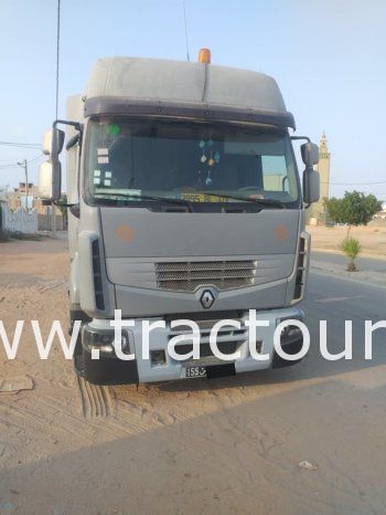 À vendre Tracteur Renault Premium Lander 440 DXI avec semi remorque plateau 25 tonnes complet