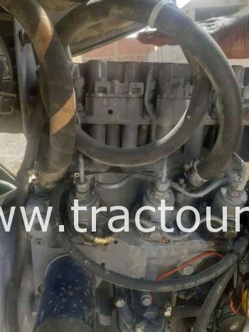 À vendre Pompe à béton 3 cylindres Putzmeister avec tuyaux béton complet