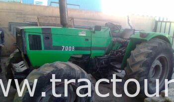 À vendre Tracteur Deutz 7008 complet