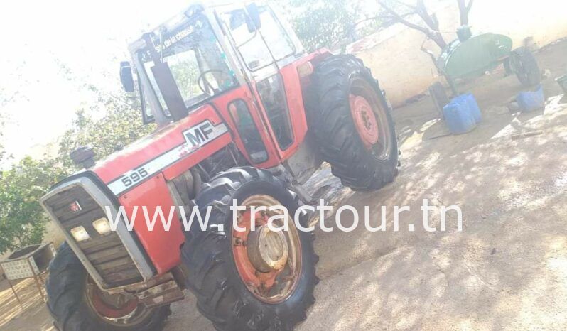 À vendre Tracteur avec cabine Massey Ferguson 595 (1987) complet