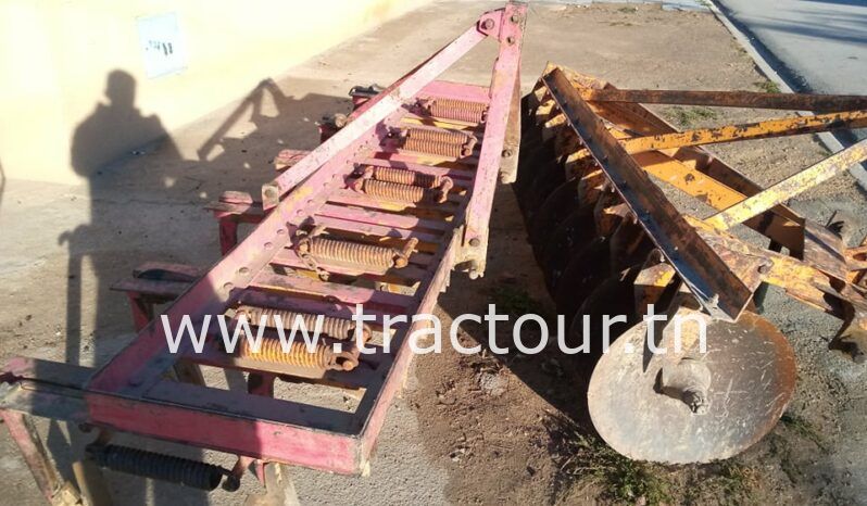 À vendre Déchaumeuse à 10 disques Huard Tunisie avec cultivateur 11 dents à ressorts complet