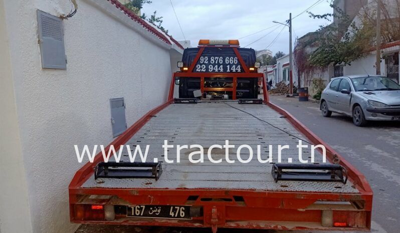 À vendre plateau de remorquage pour camion SOS avec treuil complet