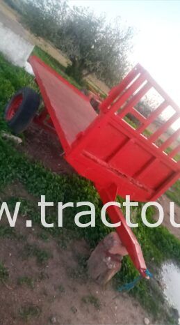 À vendre Semi remorque agricole Porte char – plateau complet