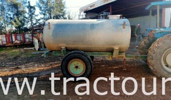 À vendre Semi remorque agricole citerne 4500 Litres complet