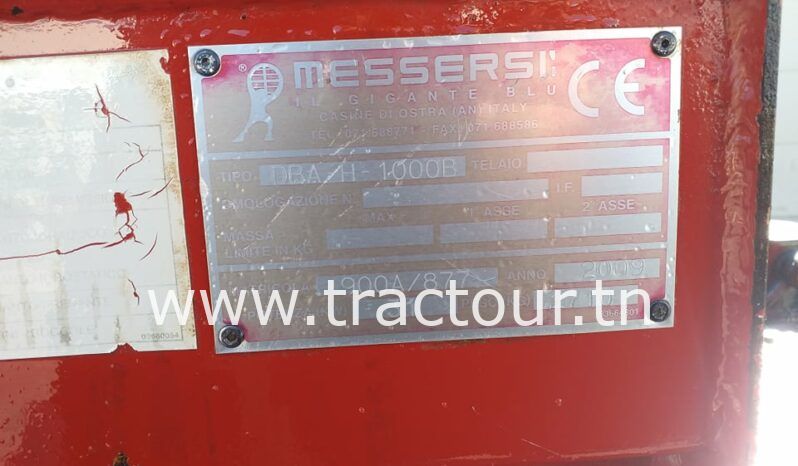 À vendre Auto bétonnière Messersi (2010) complet