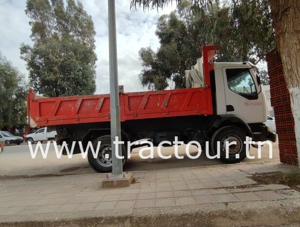 À vendre camion benne Renault Midlum 210 (2002) complet