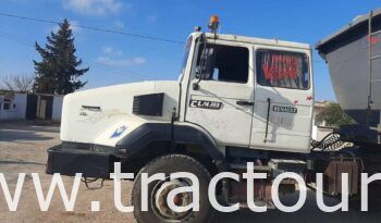 À vendre Tracteur Renault CLM 385 avec semi remorque benne TP complet