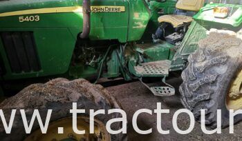 À vendre Tracteur avec matériels John Deere 5403 complet