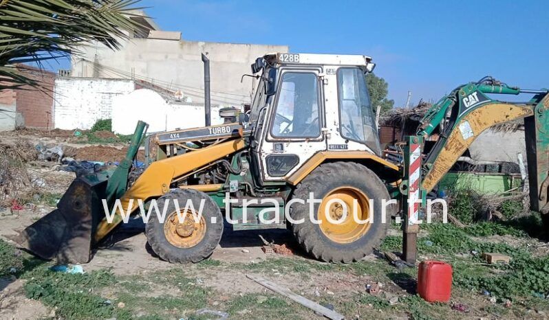 À vendre Tractopelle Caterpillar 428B Turbo (1996) complet