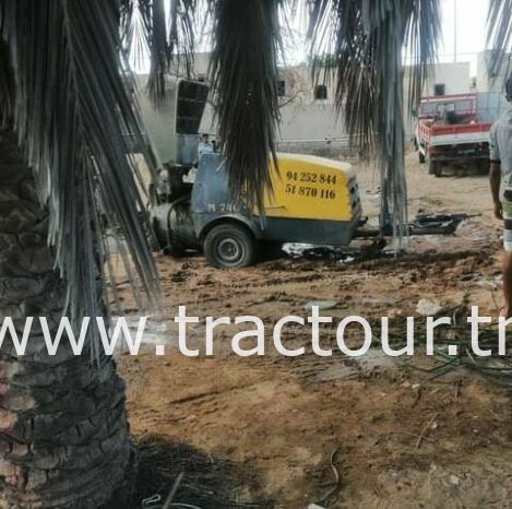À vendre Pompe à béton 3 cylindres Putzmeister M740 avec 35 mètres de tuyaux complet