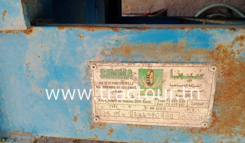 À vendre Semi remorque agricole benne standard Simma (2018) complet