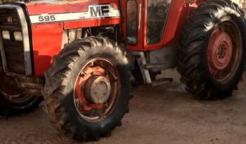 À vendre Tracteur avec cabine Massey Ferguson 595  (1988) complet