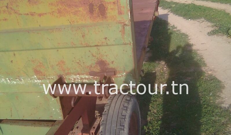 À vendre Remorque agricole double essieux – 12 tonnes complet