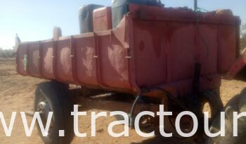 À vendre Semi remorque agricole benne avec carte grise complet