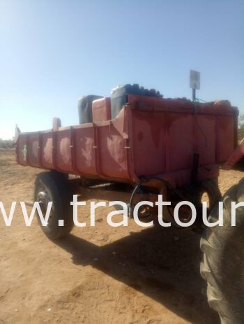 À vendre Semi remorque agricole benne avec carte grise complet